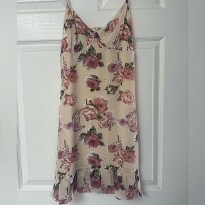 Floral Print Mini Dress - S - Lulus